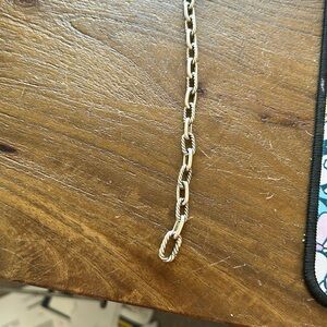 Elegant Silver Chain Bracelet